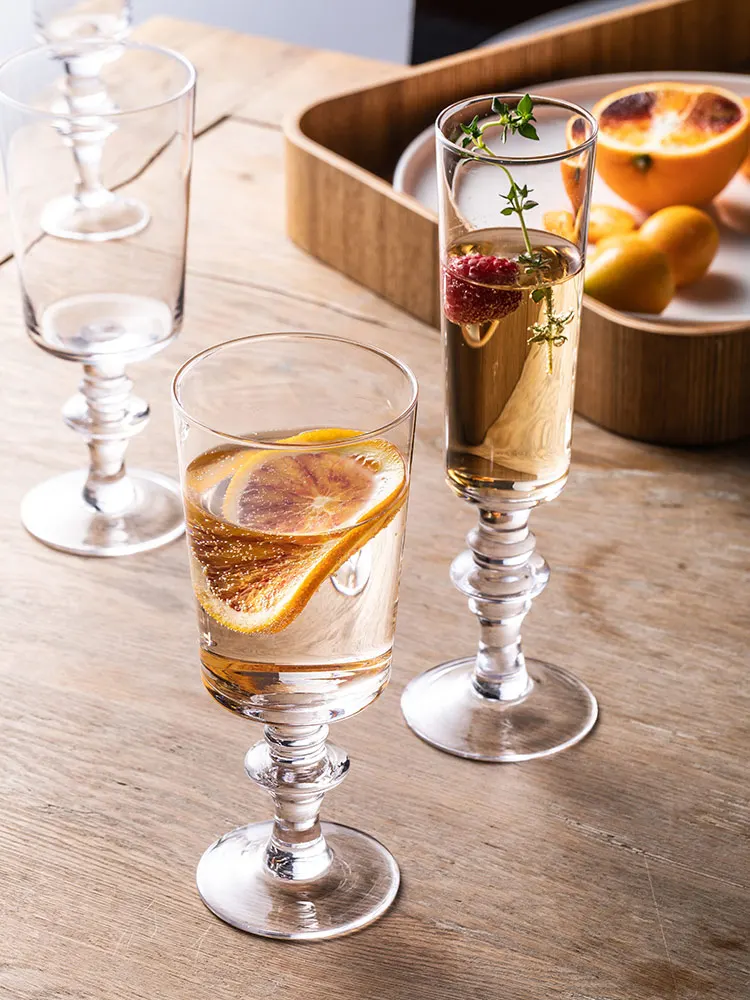 

Европейский хрустальный бокал для шампанского, креативный бокал для вина, простой стакан для сока, модная посуда для отеля и ресторана, домашний декор