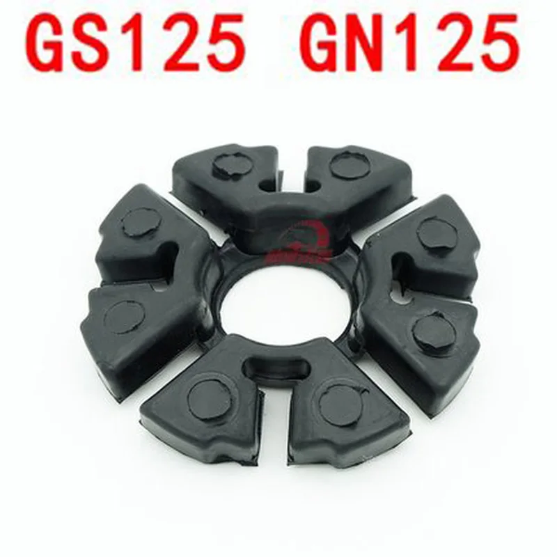 4pieces/set Motorcycle Buffer Rubber Bumper Block For Suzuki GS125 GN125 GS GN 125 125cc