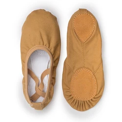 USHINE-Lacets élastiques professionnels de qualité, chaussures d'entraînement pour le yoga, le ballet et la danse du ventre, pour enfants, filles et femmes