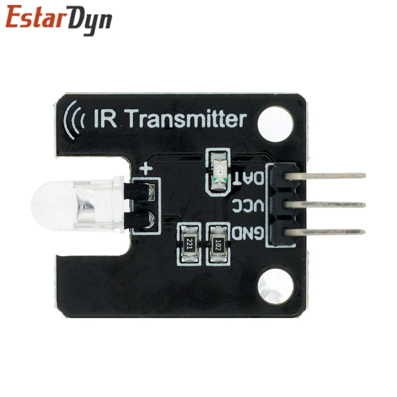 Módulo transmisor infrarrojo IR Digital, módulo de Sensor receptor infrarrojo para Arduino, bloque de construcción electrónico, 38khz