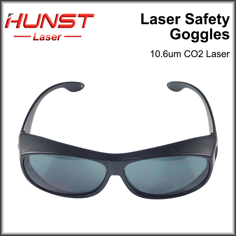 HUNST CO2 OD6+ Laser Safety Glasses For Marking Cutting Machine Parts 10600nm Protective Eyewear Goggles