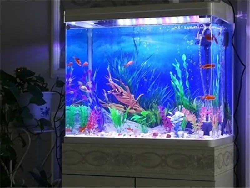 30CM 40CM 50CM Aquarium Background Poster Wood Double Sided Fish Tank Decorative Ocean Landscape Picture Wall Decor Glossy
