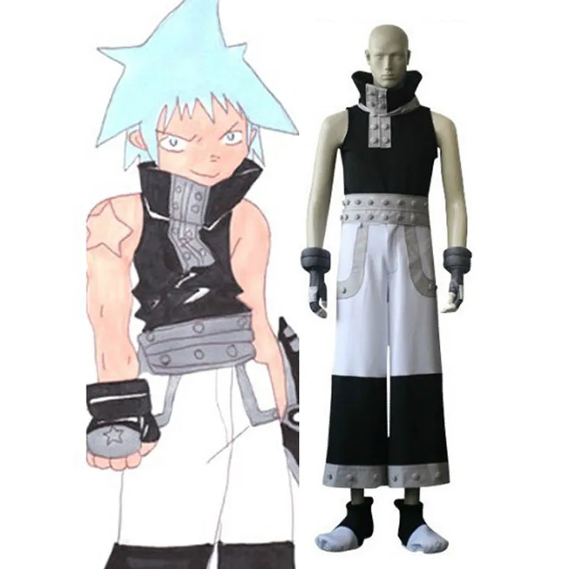 

Soul Eater Black Star Cosplay Costume Halloween