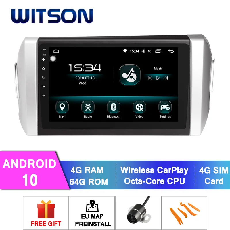 WITSON Android 10.0 4+64GB 9