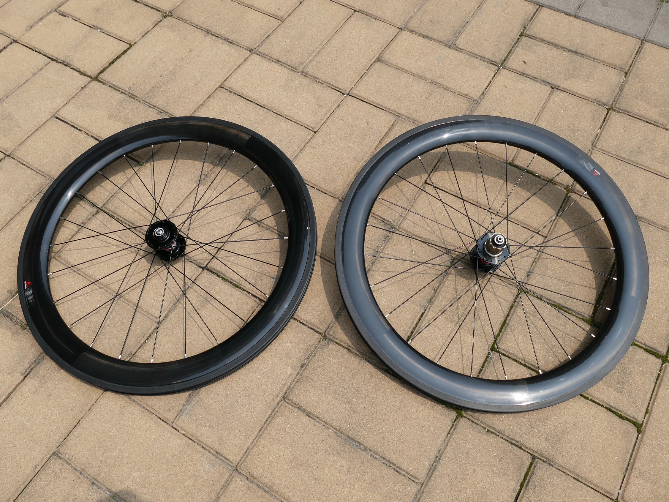 CW5  High Quality Brand New Full Carbon Road Bike 700C Clincher Wheelset (Basalt Brake Side) Wheel Rim Depth 50mm  Width 27mm