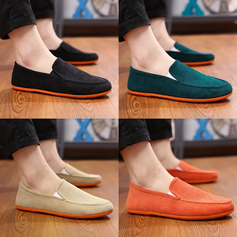 Fashion Denim Men Canvas Shoes Male Summer Sneakers Slip On Casual Breathable Shoes Loafers Chaussure Homme Zapatos De Hombre