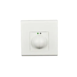 86*86 AC 220-240V 5.8GHz Microwave Radar Sensor Body Motion HF Detector 360 degree Induction Light Switch