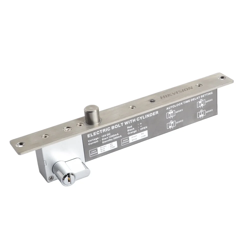 Parafuso elétrico de segurança com cilindro