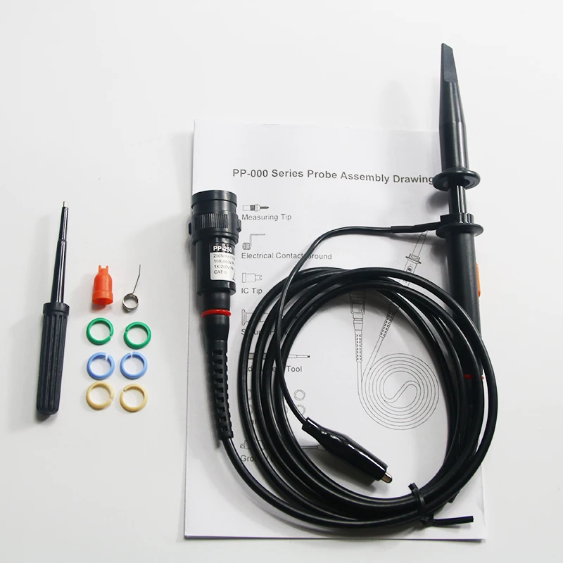 Hantek PP-80/PP-150/PP-250 Digital Oscilloscope Probes 60MHZ 100MHZ 250MHZ Osciloscopio Tester Accessories