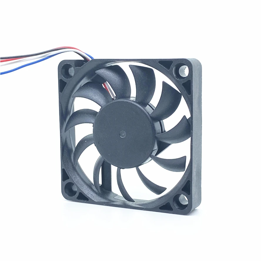 ADDA-Ventilateur de refroidissement ultra-mince, 6010, 60mm, 60x60x10mm, roulement Hypro, silencieux, AD06012HX10AB00, 4 broches PWM