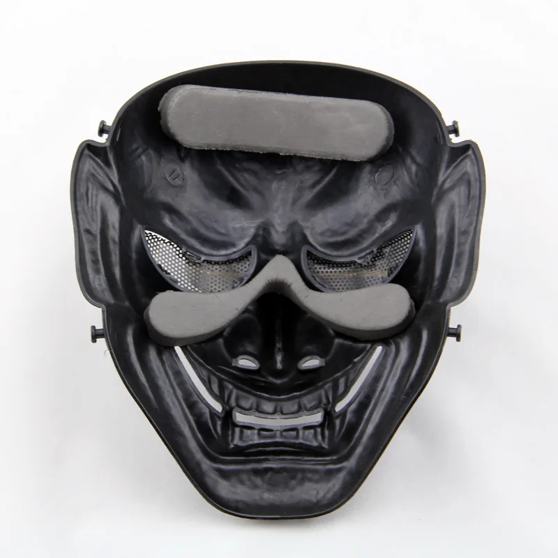 Samurai Hannya Oni Prajna Airsoft Mask Halloween Costume Cosplay Evil Demon Monster Kabuki Samurai Hannya Oni Prajna Masks