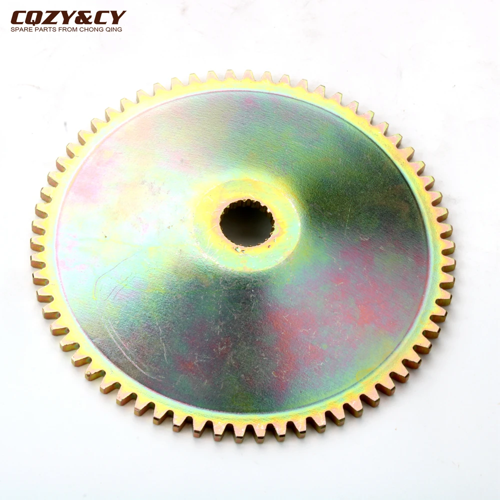 Scooter Drive Half Pulley For Piaggio 50 Typhoon Zip 50cc Fly Free 100cc 118mm 66 Teeth 479561 AP8551033 100320130