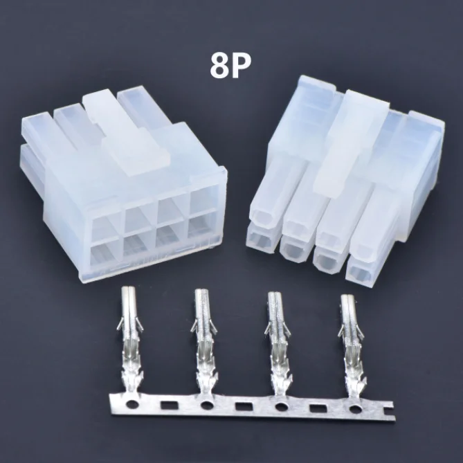 

500 sets Automotive electronic wire connector plug 5557 kits 8P 10P 12P 4.2mm female Electrical Socket With terminal