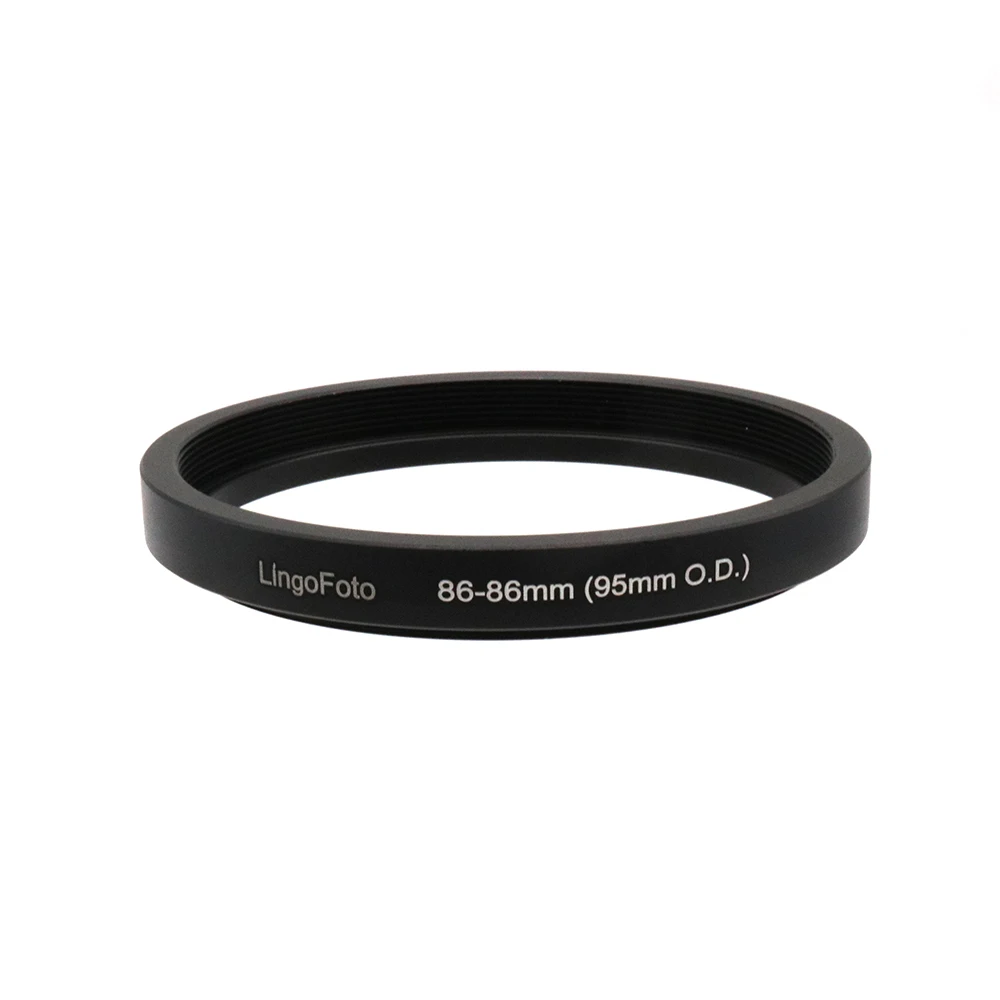 For 95mm Matte Box or 86mm lens filter etc. Matte Box Adapter Ring Step Up Ring 86mm-86mm (95mm O.D) With logo