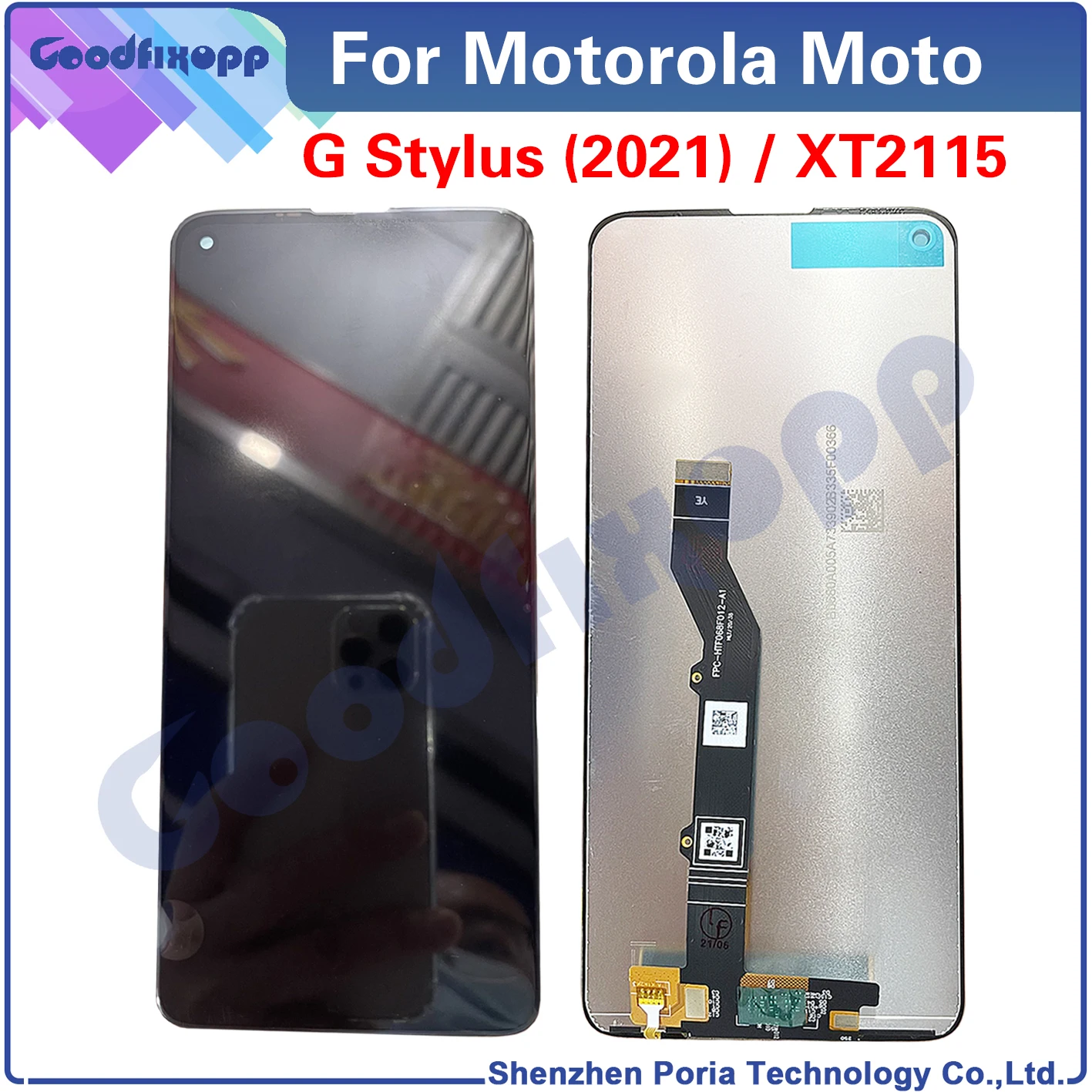 

100% Test AAA For Motorola Moto G Stylus (2021) XT2115 LCD Display Touch Screen Digitizer Assembly For Motorola G Stylus 2021