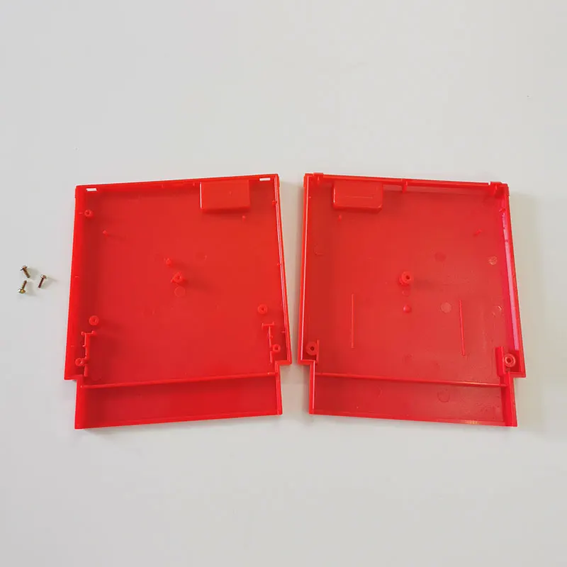 10/pcs Game Card Cartridge US Version Replacement Shell Plastic Case Protectors Cover for NES red