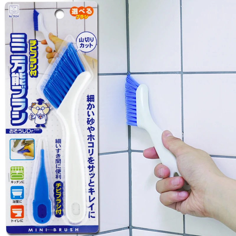 Multipurpose Hand-Held Cleaning Brush, Ceramic Tile Groove Gap Brush, Kitchen Cleaning Brush, Home Cleaning Tools, Japan