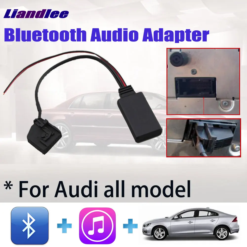 Wireless Car Music Cable For Audi A1/A2/A3/A4/A5/A6/A7 All Model AMI/MMI/USB/Socket BT 2.0/3.0/4.0/5.0 Adapter Plug And Play 