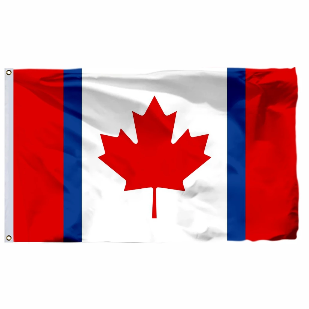 Banderín de Canadá Pearson, bandera 1964 de 3x5 pies, 90x150cm, 100D de poliéster, cartel de Duality de 60x90cm, 21x14cm