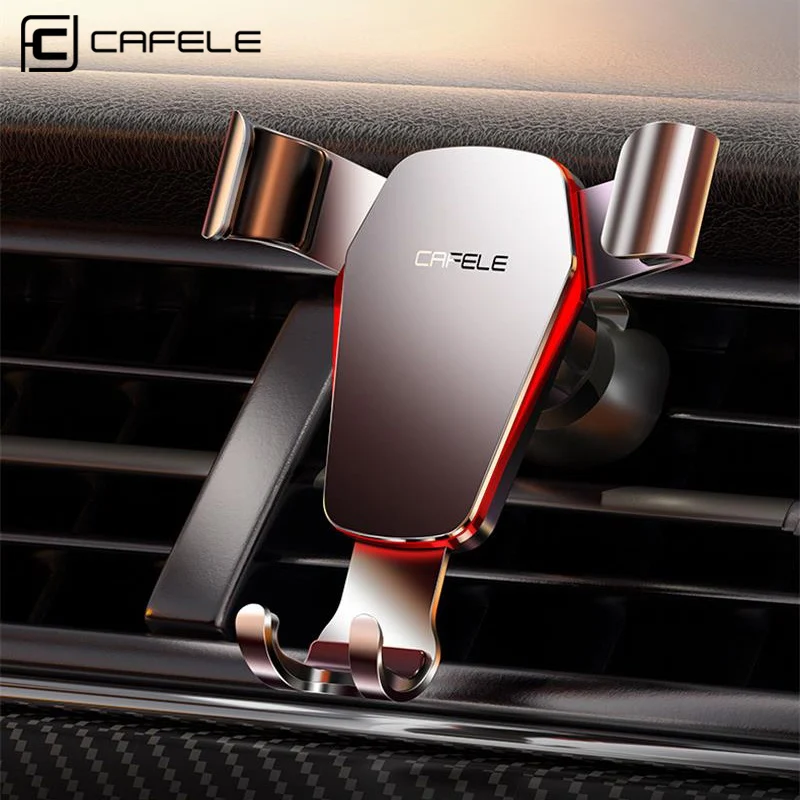 

Cafele Universal Car Phone Holder For iPhone 11 Pro Xr Xiaomi Air Vent Holder for Phone in Car Gravity Mobile Phone Stand 360°