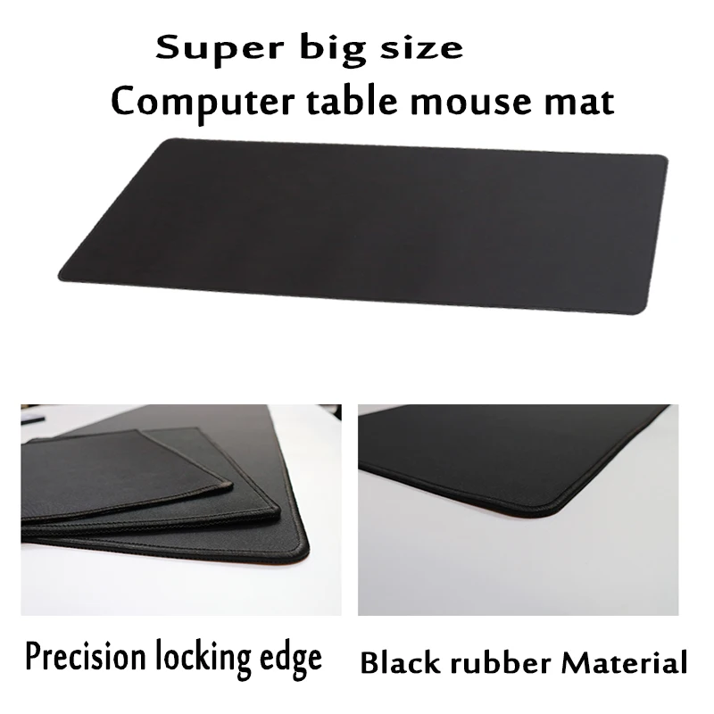 Mairuige Large Mousepad Gamer Xxl Black Rubber Computer Extended Pad Gaming Mouse Pad Computer Desktop Gamer Gaming Mouse Pad