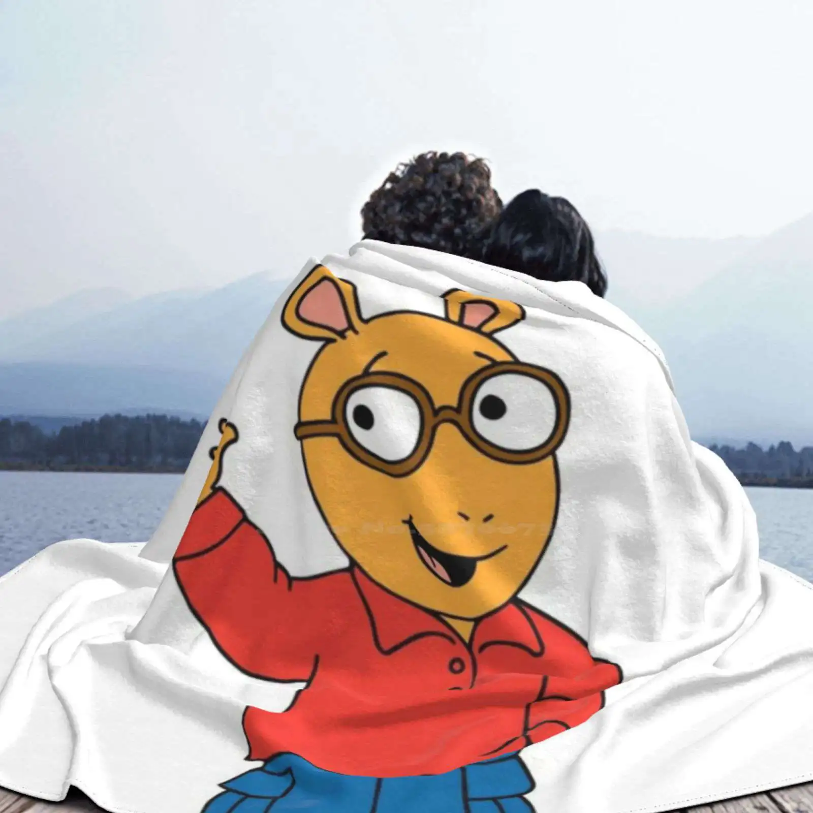 آرثر قراءة أفضل غرفة بيع بطانية الفانيلا المنزلية آرثر قراءة Diminou D W قراءة مغامرات آرثر