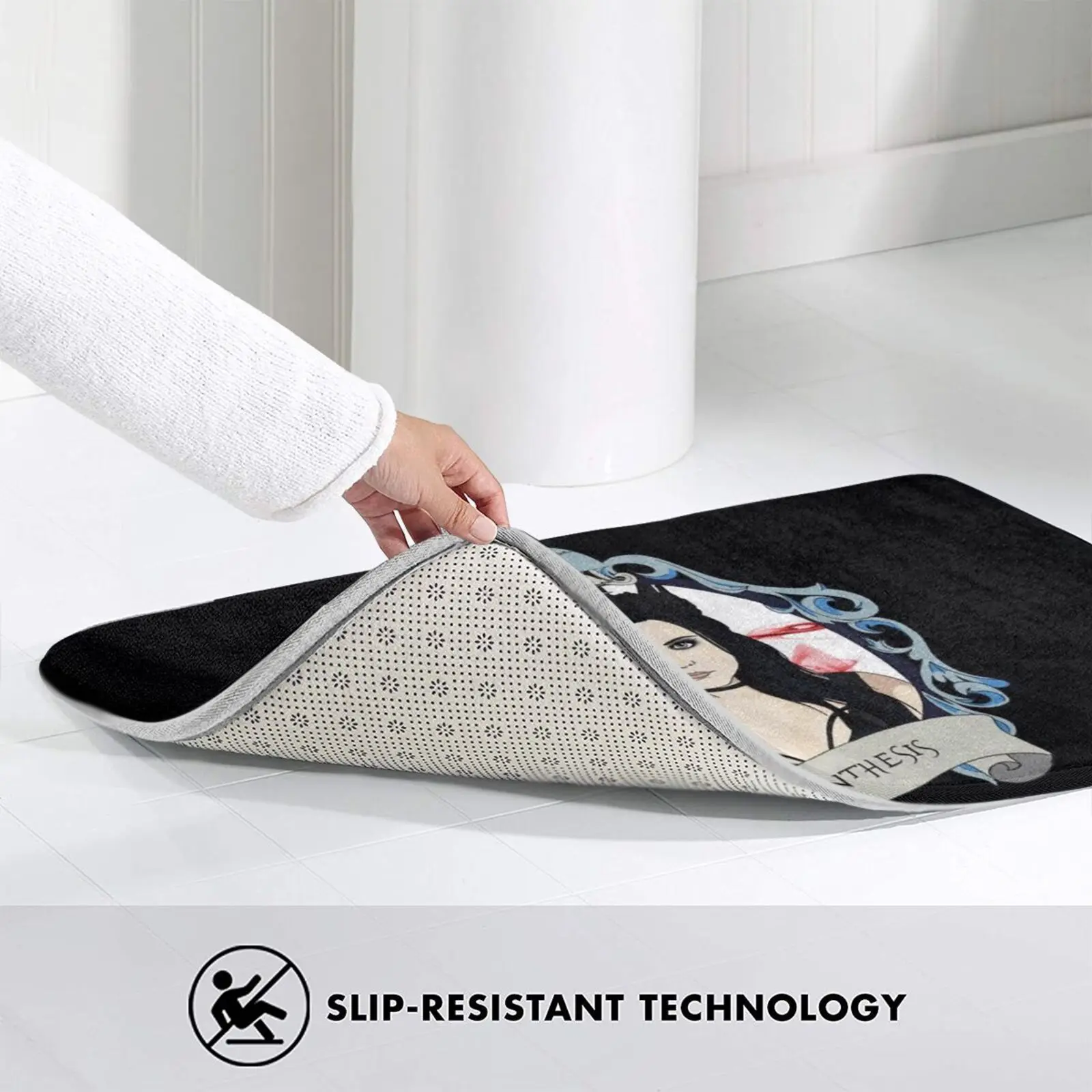 Amy Lee Of Evanescence - Synthesis Era Soft Cushion Home Carpet Door Mat Car Rug Amy Lee Evanescence Gothic Lolita Musician image 4