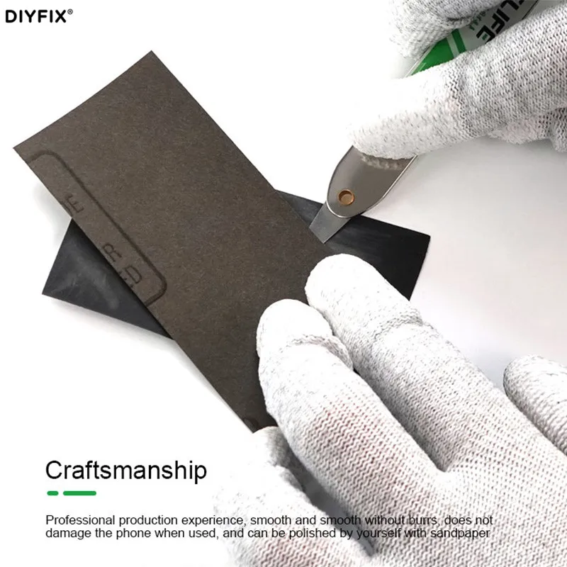 Diyfix flash ferramenta de desmontagem de tela ultrafina, conjunto para reparo de tela de celular com borda