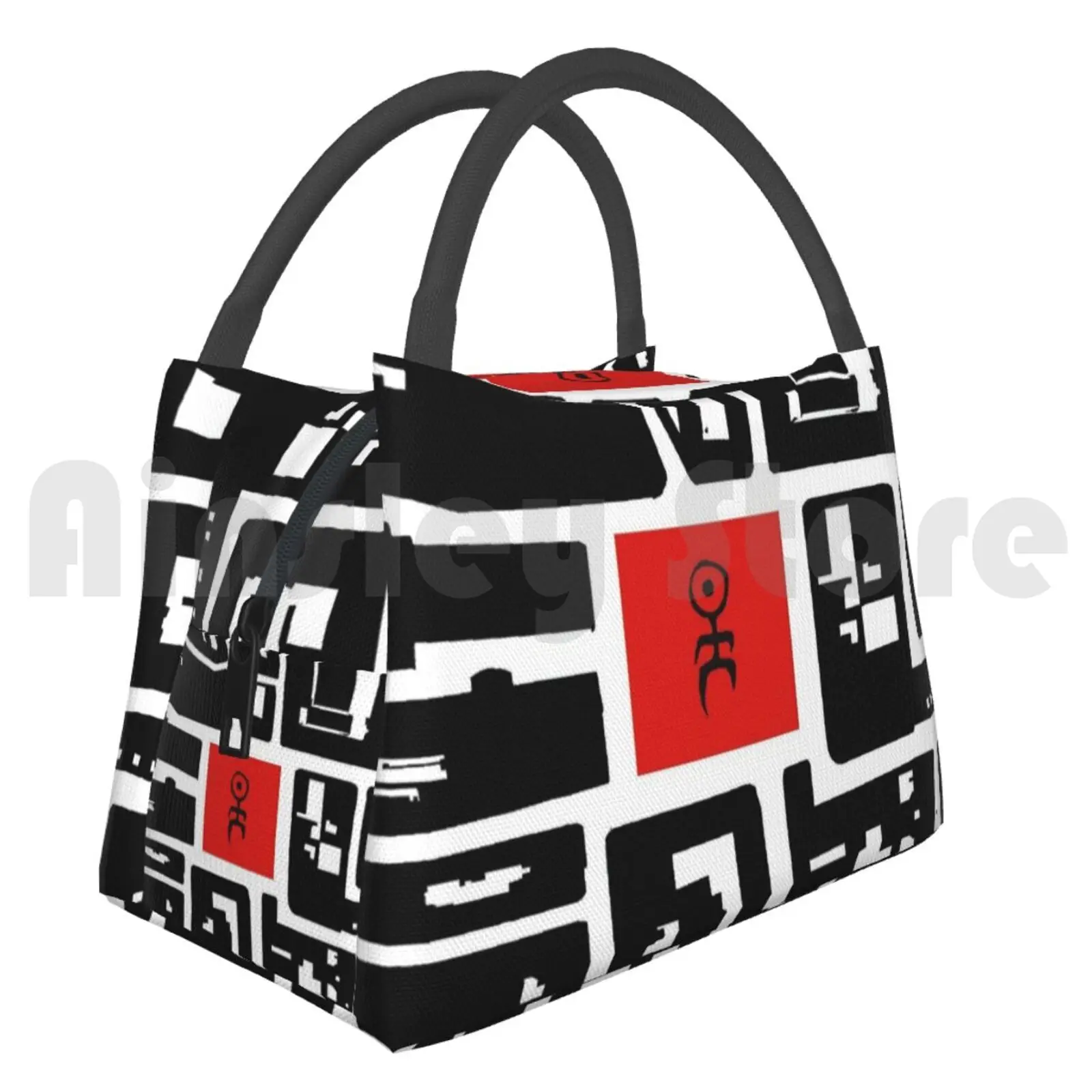 

Cooler Lunch Bag Picnic Bag Einsturzende Neubauten Industrial Artwork Einsturzende Neubauten Industrial Rock