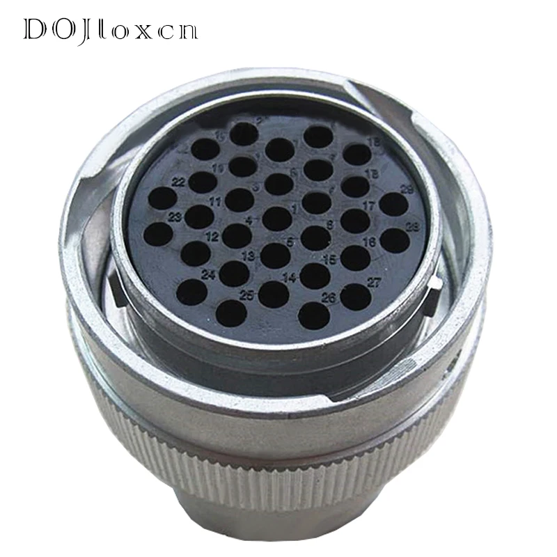 Imagem -02 - Conector de Cabeça Metálica com Clipe de Cauda Conjunto 31 Pinos Hd342431pe059 Hd36-24-31se-059 Original Plugue Alemão Autêntico