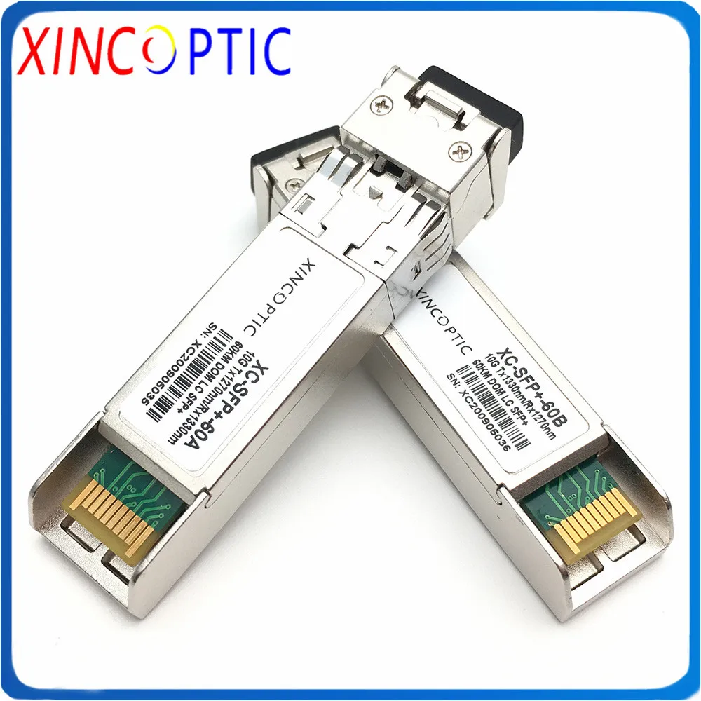 

Сильная Совместимость 10G WDM 60km 1270/Нм LC коннектор BIDI SFP + модуль 10GBase волоконно-оптический трансивер