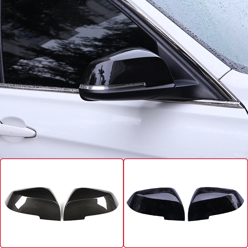 

Car Side Wing Mirror Cover Rear-View Caps Black For BMW 1 2 3 4 Series F20 F30 F31 F21 F22 F23 F32 F33 F34 F35 X1 E84 2013-2019