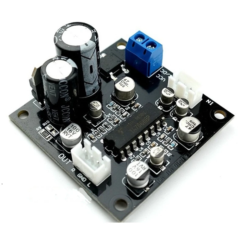 TA7668 Pita Drive Preamplifier Pita Amplifier Papan Dek Magnetik Kepala Preamp Perekam Audio Radio Desktop DIY