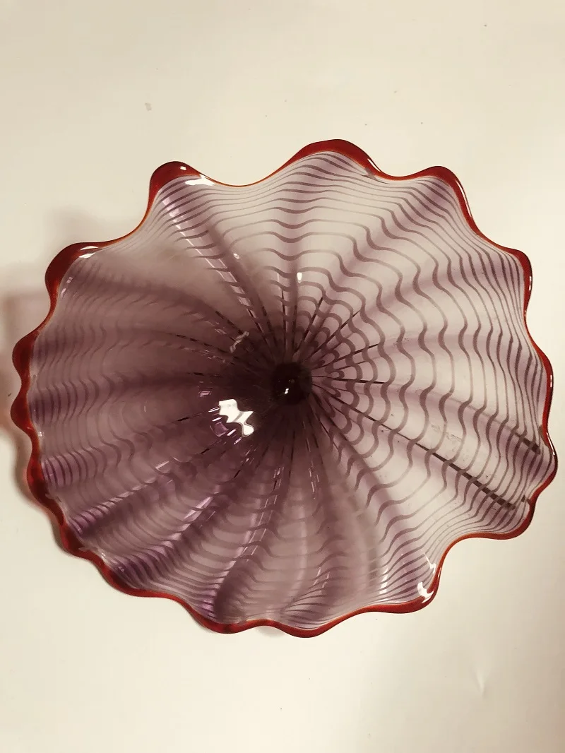 

Decorative Murano Handmade Glass Plates Handmade Wedding Decorative Glass Plate for Walls