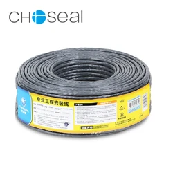 Choseal QS6151A nieuczciwych praktyk handlowych Cat5e 100 mb/s kabel sieciowy tlenu-darmowa miedziana skrętka nieekranowana DIY kabel Ethernet