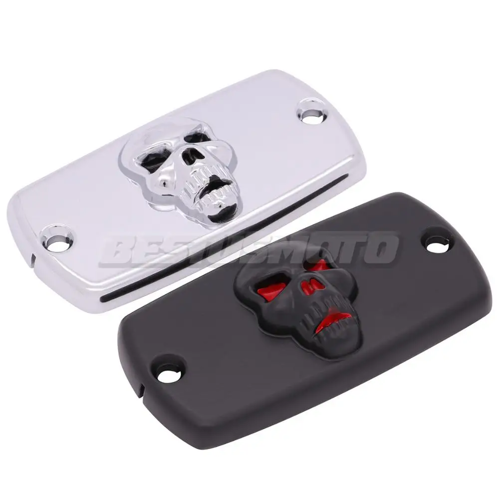 

Motorcycle Skull Front Brake Master Cylinder Reservoir Cap For Honda Shadow 600 750 1100 VT600 VT750 VT1100