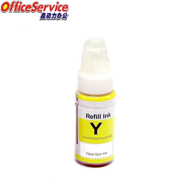 GI-190 GI290 GI390 dye ink refill compatible for Canon G1100 G2100 G2110 G3100 G3110 G4100 G4110 G4200 G1310 G3310 G3200 printer