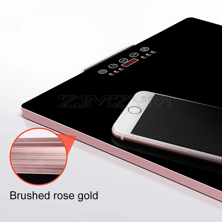 Tablero de aislamiento de alimentos de 220V, bandeja calentadora, termostato doméstico, placa caliente eléctrica, tabla de corte cálida, pantalla táctil