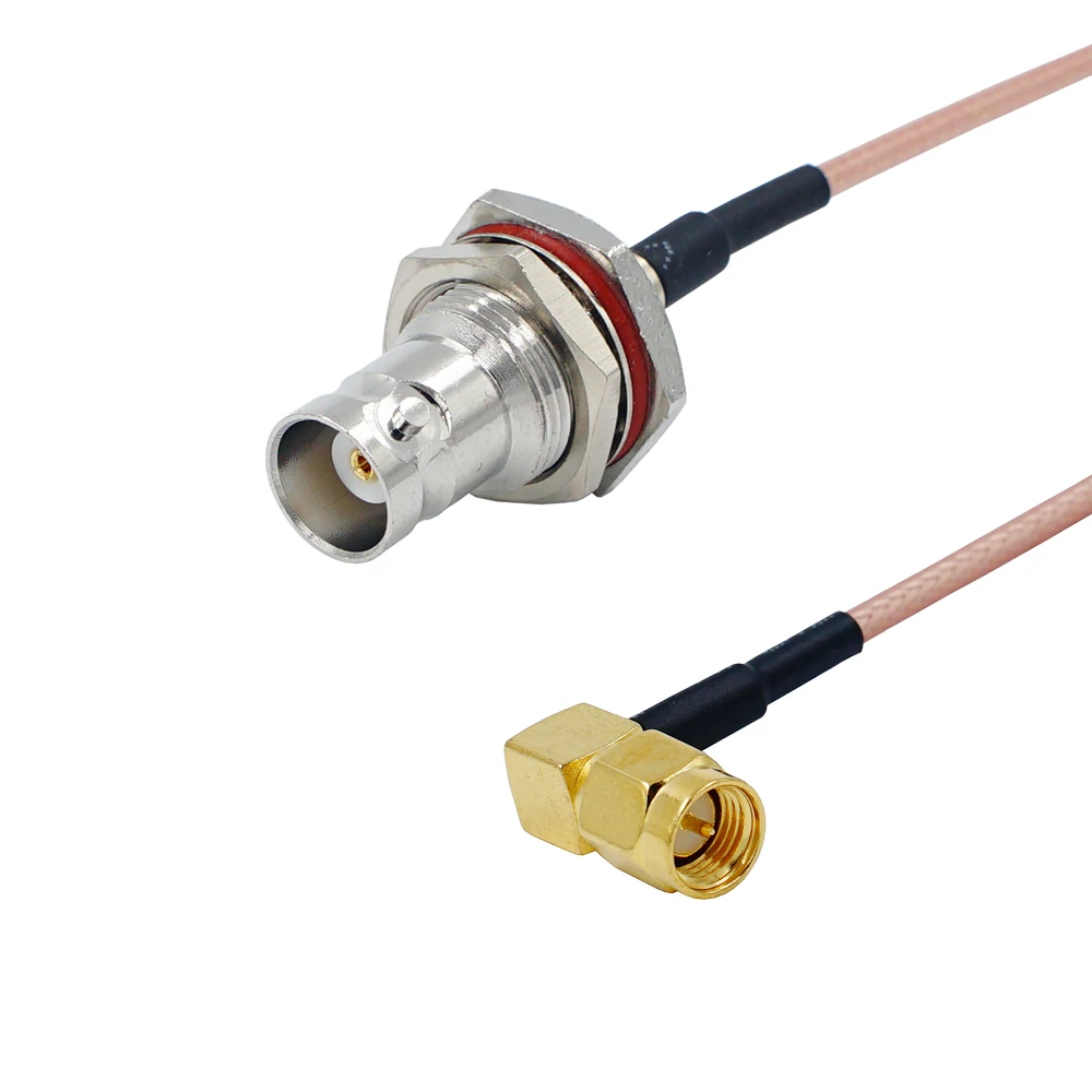 Cable SMA male plug to BNC male straight Connector SDI Cable RG316 RF Jumper pigtail Male to Female right angle RF Coaxial - Image 4
