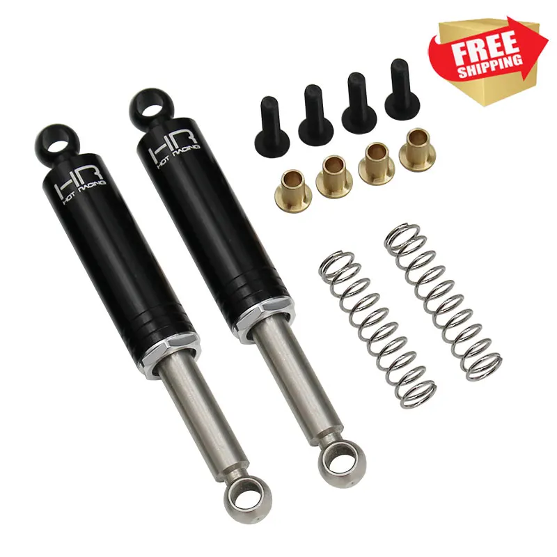 

Radio control RC Aluminum Black Internal Spring Air Shocks 65mm Tamiya G6-01 GF-01 WR02 option upgrade parts