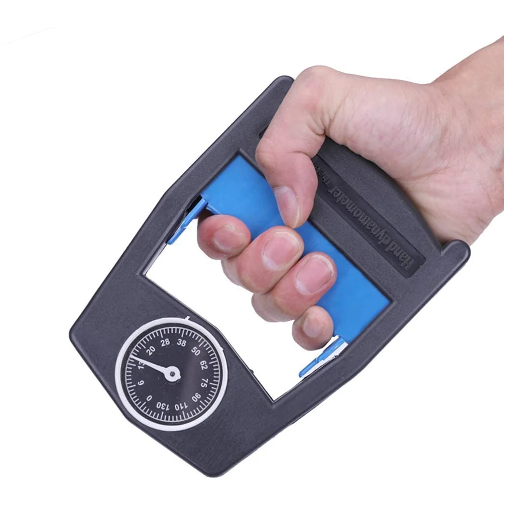 130kg/287lbs Hand Grip Power Measurement Professional Grip Strength Dynamometer Ergonomics Design Force Gauge for Hand Exercises