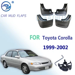 Front Rear Mud Flaps For Toyota Corolla AE110 1999 2000 2001 2002 Splash Guards Mudguards