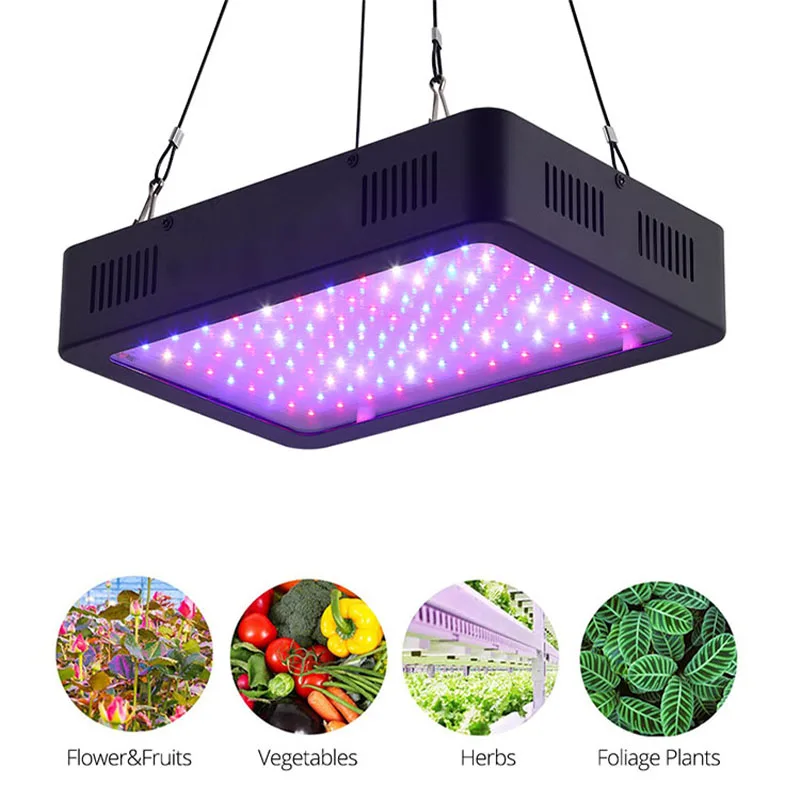 

High PPFD 2.9umol/J Lm301b 3500K 5000K Red And Blue Fill Fan Led Grow Light