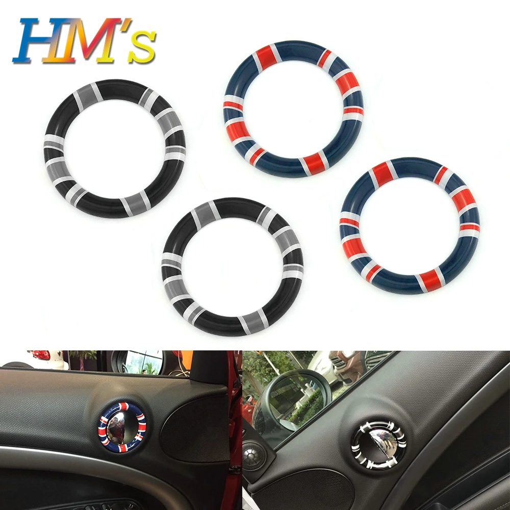 For MINI Cooper Countryman R60 For MINI R61 Paceman Door Handle Ring Decoration Sticker For MINI R60 For MINI Cooper Accessories