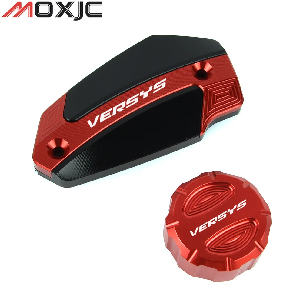 

CNC Aluminum Front & Rear brake Fluid Cylinder Master Reservoir Cover Cap Brake pump cap for KAWASAKI Versys 650 2012-2021