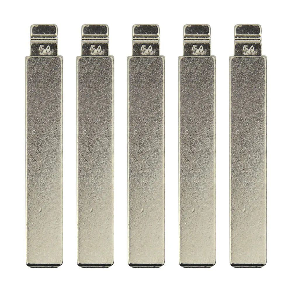 CHKJ 1PC No.54 HCA/HU83 zmodyfikowany scyzoryk nóż pasuje do Citroen dla Peugeot 307 odwróć składany klucz samochodowy puste 54 # z rowkiem