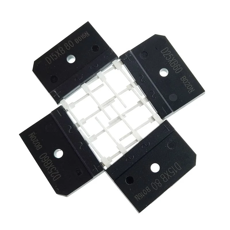 10ชิ้น/ล็อต D15XB80 D15XB60 15A800V D25XB80 D25XB60 25A600V พิเศษวงจรเรียงกระแสสะพานสำหรับเตาแม่เหล็กไฟฟ้า