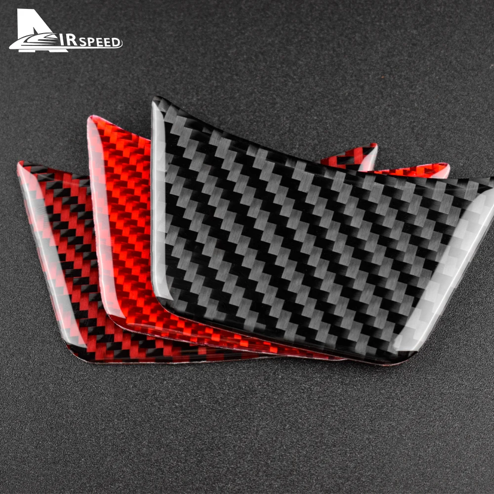 Soft Carbon Fiber Sticker For Subaru Crosstrek 2018-2023 Impreza 2017 2018 2019 2020 2021 2022 2023 Steering Wheel Accessories