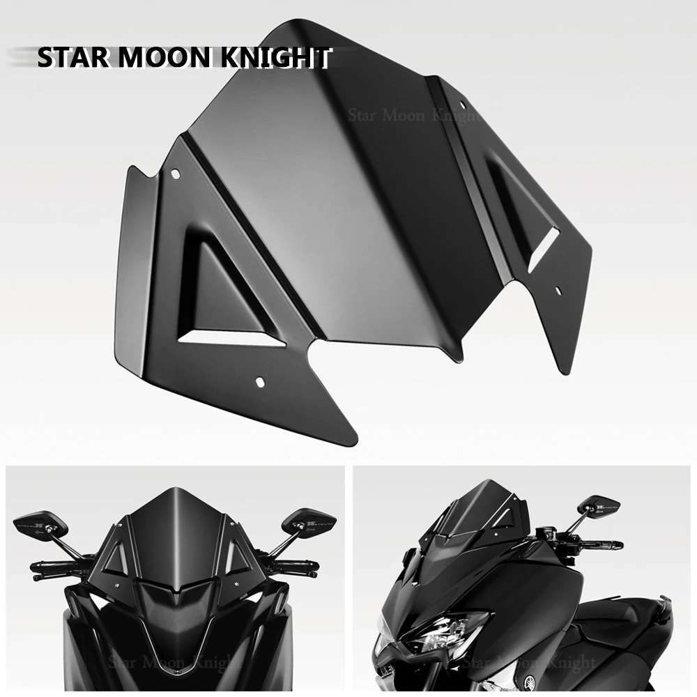 

For Yamaha T-MAX 530 560 TMAX530 T MAX 2017-2020 Motorcycle Windshield Windscreen Cover Aluminum Alloy Wind Shield Deflectore