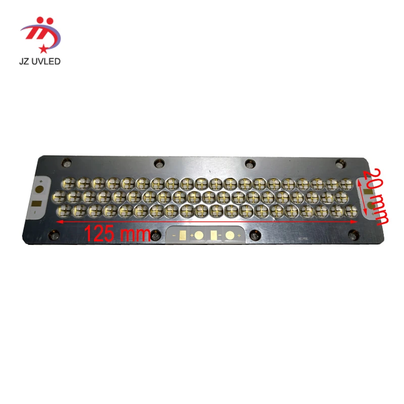 

1252056 B0 UV LED Module For Uv Gel Curing Lights UV Flatbed Printer Ink Varnish Curing Dry Lamps 365nm 395nm Ultraviolet Lights